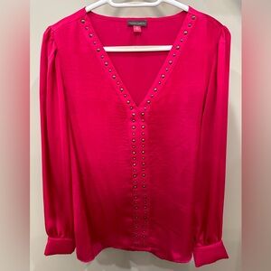 Vince Caputo Hot Pink Blouse